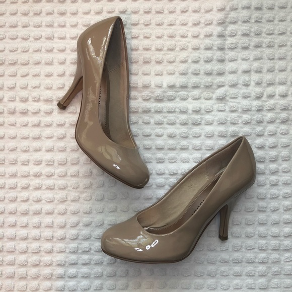 Chinese Laundry Shoes - Chinese Laundry New Love Patent Pumps Nude